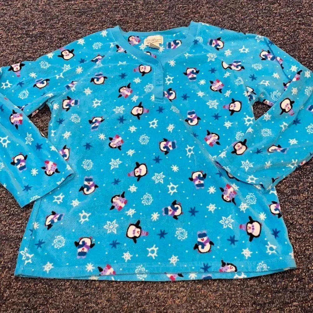 Kathryn Penguin Fleece Pajamas sz. S